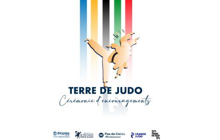 Cérémonie dʼencouragements de lʼéquipe de France de judo