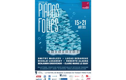 17ème édition du Festival des Pianos Folies Du 15 au 21 août 2025