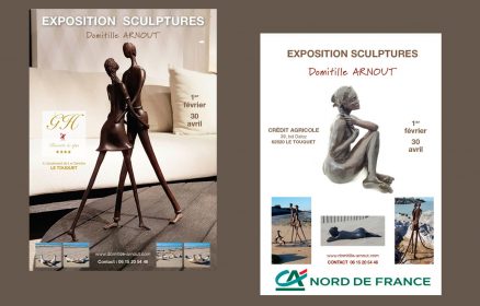 Exposition de sculptures Domitille Arnout